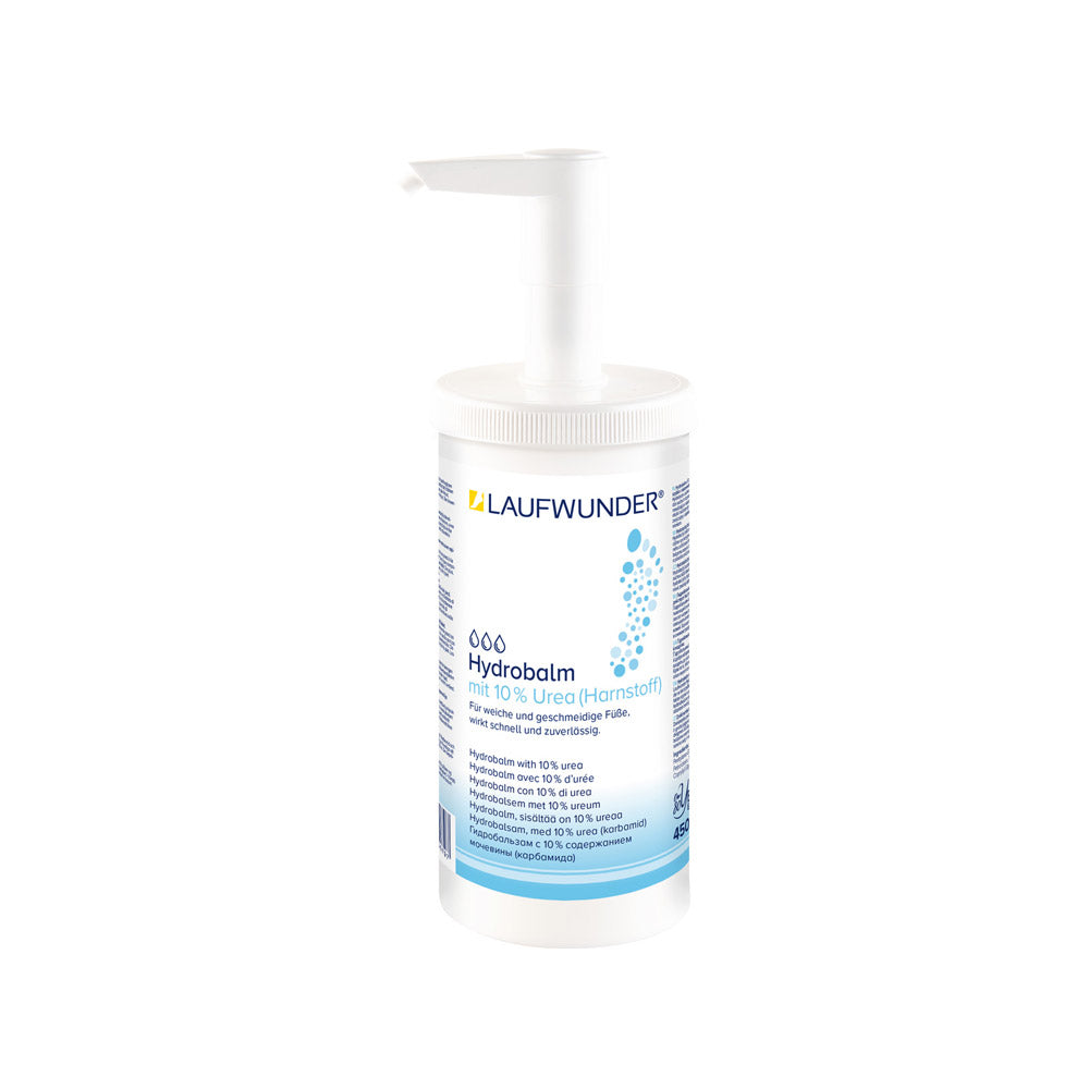 Laufwunder Hydrobalm with 10% Urea – 450 ml (pump dispenser)