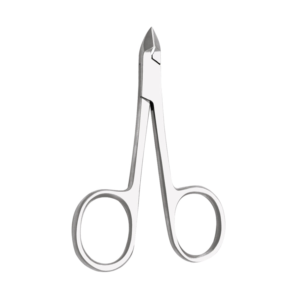 Cuticle nippers with scissor handle – 8 cm / 5 mm (curved)